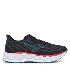 Buty do biegania Mizuno. Czarne buty do biegania męskie Mizuno, bez wzorów, bez zapięcia, do biegania, mizuno wave. Za 649.99 zł.