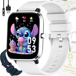 Zegarek Komunijny SMARTWATCH Rubicon RNCE79 rozmowy / WHITE + BLUE. Białe zegarki smartwatch Rubicon. Za 179.00 zł.