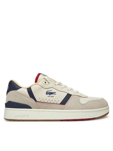 Lacoste Sneakersy 7-48SMA0103 Écru. Buty sportowe na co dzień męskie Lacoste, m, bez wzorów, ze skóry, bez ramiączek, bez kaptura. Za 339.99 zł.