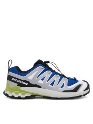 Salomon Trekkingi Xa Pro 3D V9 L47747800 Niebieski. Niebieskie buty trekkingowe męskie Salomon, bez wzorów, z materiału, bez zapięcia, trekkingowe. Za 419.99 zł.