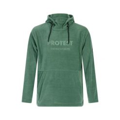 Bluza z kapturem Protest Destin. Zielone bluzy nierozpinane męskie Protest, bez wzorów, sportowe, bez ramiączek, z kapturem. Za 274.50 zł.