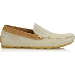 Beżowo brązowe mokasyny męskie. Mokasyny męskie marki Kazar. Za 429.00 zł.