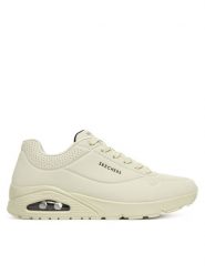 Skechers Sneakersy Stand On Air 52458 Biały. Białe buty sportowe na co dzień męskie Skechers, m, bez wzorów, ze skóry, bez ramiączek, bez kaptura. Za 359.99 zł.