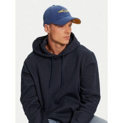 Czapka z daszkiem 47 Brand. Niebieskie czapki męskie 47 Brand, bez wzorów. Za 109.99 zł.