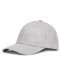 Czapka z daszkiem Guess. Szare czapki męskie Guess, z aplikacjami. Za 129.99 zł.