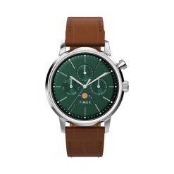 Zegarek Timex. Brązowe zegarki męskie Timex. Za 709.99 zł.