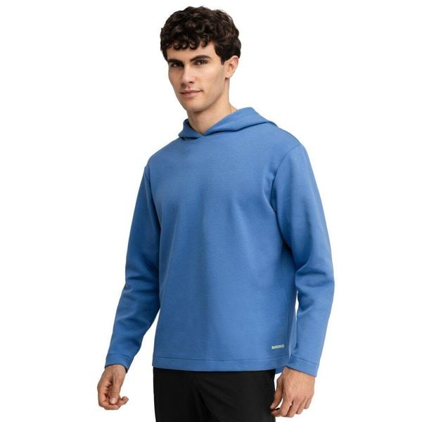 Męska techniczna bluza MTB z kapturem Kolarstwo Siroko MTB Slack Blue. Niebieskie bluzy nierozpinane męskie SIROKO, l, bez wzorów, z kapturem. Za 213.00 zł.