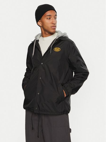 Vans Kurtka przejściowa Riley II VN000HMH Czarny Regular Fit. Czarne kurtki męskie Vans, m, bez wzorów, z syntetyku, bez ramiączek, bez kaptura. Za 279.99 zł.