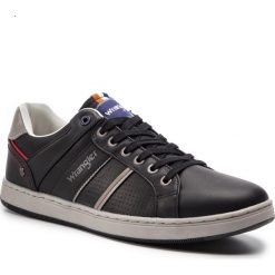 Sneakersy WRANGLER - Marshall Paso WM91041A Black 062. Buty sportowe na co dzień męskie marki Wrangler. W wyprzedaży za 189.00 zł.