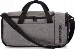 Meteor Torba sportowa Nanuq 20 l szara. Szare torby sportowe męskie Meteor, bez wzorów. Za 56.33 zł.
