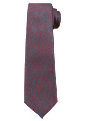 Popielaty Elegancki Krawat -Angelo di Monti- 6 cm, Męski, Czerwony Wzór Florystyczny. Czerwone krawaty i muchy męskie Angelo di Monti, bez wzorów, eleganckie. Za 45.00 zł.