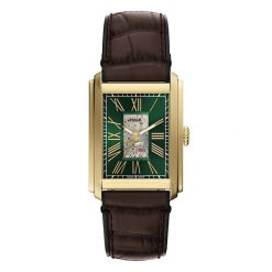 Fossil Mężczyźni zegarek Carraway - stal nierdzewna i skóra Zegarki męskie 1 ct Męskie. Brązowe zegarki męskie Fossil, z materiału, szklane. Za 1,108.99 zł.