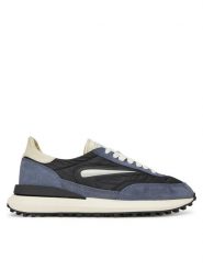 D.A.T.E. Sneakersy Athleta M421-AT-NY Czarny. Czarne buty sportowe na co dzień męskie D.A.T.E., m, bez wzorów, ze skóry, bez ramiączek, bez kaptura. Za 489.99 zł.