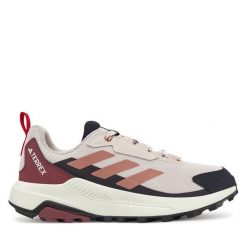 Trekkingi adidas. Czerwone buty trekkingowe męskie ADIDAS, bez wzorów, bez zapięcia, trekkingowe, adidas terrex. Za 249.99 zł.