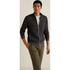 Mango Man - Sweter Eleven. Brązowe kardigany męskie Mango Man, z bawełny. Za 199.90 zł.