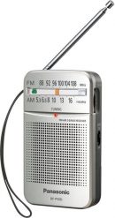 Radio Panasonic Radioodtwarzacz przenośne Panasonic RF-P50DEG-S (kolor srebrny). Szare radia PANASONIC. Za 104.99 zł.