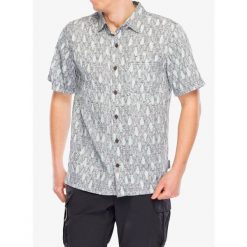 Koszula turystyczna męska Royal Robbins Camino Pucker S/S. Szare koszule męskie ROYAL ROBBINS, m, bez wzorów, bez kołnierzyka, bez ramiączek. Za 307.99 zł.