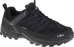 Buty trekkingowe męskie CMP Rigel Low Trekking Shoe Wp Nero/Nero r. 47 (3Q13247-72YF). Buty trekkingowe męskie CMP, bez wzorów, bez zapięcia, trekkingowe. Za 376.70 zł.