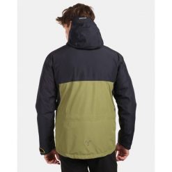 Kurtka wodoodporna Kilpi Metrix. Zielone kurtki męskie Kilpi, m, bez wzorów, bez ramiączek, bez kaptura. Za 1,041.73 zł.