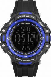 Zegarek Sekonda Zegarek męski Sekonda 30163 czarny. Czarne zegarki męskie Sekonda. Za 260.00 zł.
