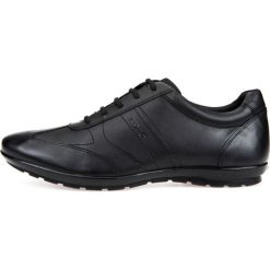 Geox tenisówki męskie Uomo Symbol 42 czarne. Czarne trampki męskie Geox, bez wzorów, bez zapięcia. Za 429.00 zł.