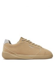 Hugo Sneakersy Riven Tenn 50524249 Beżowy. Brązowe buty sportowe na co dzień męskie Hugo, m, bez wzorów, z materiału, bez ramiączek, bez kaptura. Za 489.99 zł.