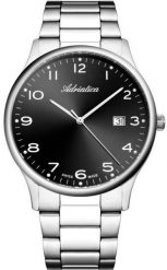 Zegarek męski Adriatica A1293.5124Q srebrny. Szare zegarki męskie Adriatica, srebrne. Za 860.00 zł.
