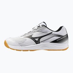 Buty do siatkówki Mizuno Cyclone Speed 5. Białe buty sportowe na co dzień męskie Mizuno, m, bez wzorów, bez ramiączek, bez kaptura, do siatkówki. Za 239.99 zł.