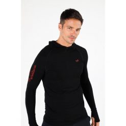 Bluza turystyczna męska Woolona Pakke Sport Merino. Czarne bluzy nierozpinane męskie WOOLONA, m, bez wzorów, z wełny, sportowe, bez ramiączek, bez kaptura. W wyprzedaży za 378.00 zł.