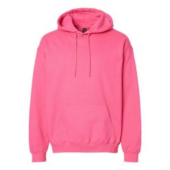 Bluza Z Kapturem Dla Dorosłych Unisex Softstyle Midweight. Czerwone bluzy nierozpinane męskie GILDAN, m, bez wzorów, bez ramiączek, z kapturem. Za 146.99 zł.