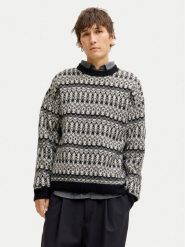 Jack & Jones Sweter Blumax 12286244 Czarny Relaxed Fit. Czarne kardigany męskie Jack & Jones, bez wzorów, z syntetyku, bez kołnierzyka, bez ramiączek. Za 219.99 zł.