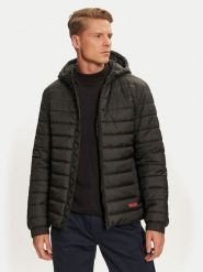 Hugo Kurtka puchowa Brent2441 50518785 Czarny Regular Fit. Czarne kurtki męskie Hugo, m, bez wzorów, z puchu, bez ramiączek, bez kaptura. Za 799.99 zł.