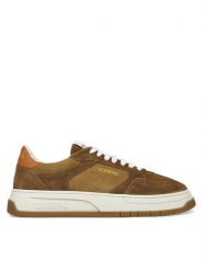 Iceberg Sneakersy IU172409 Brązowy. Brązowe buty sportowe na co dzień męskie Iceberg, m, bez wzorów, ze skóry, bez ramiączek, bez kaptura. Za 639.99 zł.