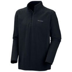 Polar Sportowy Męski Columbia Klamath Range Half Zip. Czarne bluzy z polaru męskie Columbia, m, bez wzorów, z polaru, sportowe, bez ramiączek, bez kaptura. Za 159.99 zł.