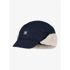 Czapka z daszkiem Buff Fall Line Cap. Niebieskie czapki męskie Buff, bez wzorów, sportowe. Za 219.90 zł.