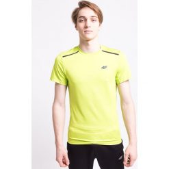 Koszulka treningowa męska TSMF252Az - limonkowy neon. Bielizna termoaktywna męska marki 4f. W wyprzedaży za 44.99 zł.