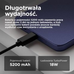 Smartfon Motorola Moto E15 2GB/64GB, lavender (EU). Niebieskie smartfony Motorola. Za 401.06 zł.