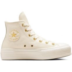 Sneakers Converse Chuck Taylor As Lift. Brązowe buty trekkingowe męskie Converse, bez wzorów, ze skóry ekologicznej, bez zapięcia, trekkingowe. Za 363.99 zł.