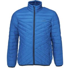 Kurtka pikowana Loap Irven męska — niebieska, 2XL. Niebieskie kurtki męskie GLENMUIR, m, bez wzorów, sportowe, bez ramiączek, bez kaptura. Za 244.99 zł.