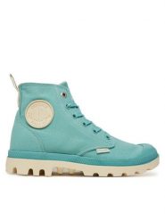 Palladium Trapery Pampa Duo Chrome 74470-384-M Turkusowy. Niebieskie buty zimowe męskie Palladium, bez wzorów, z materiału, bez obcasa, bez zapięcia. Za 249.99 zł.