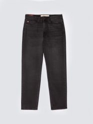 Jeansy męskie loose czarne Zack 912. Czarne jeansy męskie Big Star, bez wzorów, z denimu, eleganckie, z podwyższonym stanem. Za 329.99 zł.