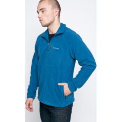 Columbia - Bluza Fast Trek II. Niebieskie bluzy rozpinane męskie Columbia, m, bez wzorów, z dzianiny, bez ramiączek, bez kaptura. Za 199.90 zł.