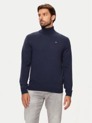 Napapijri Golf Damavand NP0A4GJT Granatowy Regular Fit. Niebieskie kardigany męskie Napapijri, m, bez wzorów, z wełny, bez ramiączek. Za 289.99 zł.