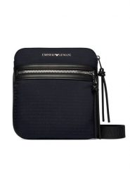 Emporio Armani Saszetka EM005400 AF14637 UB118 Granatowy. Niebieskie saszetki męskie Emporio Armani, bez wzorów, z materiału. Za 1,019.00 zł.