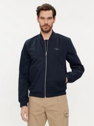 Aeronautica Militare Kurtka bomber 241AB2139CT3247 Granatowy Regular Fit. Niebieskie kurtki męskie Aeronautica Militare, m, bez wzorów, z bawełny, bez ramiączek, bez kaptura. Za 859.99 zł.