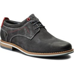 Półbuty LASOCKI FOR MEN MB-LAND-02. Niebieskie eleganckie półbuty męskie Lasocki For Men, z nubiku, bez obcasa, bez zapięcia. Za 199.99 zł.