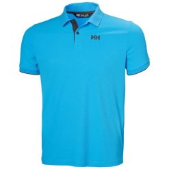 Polo Helly Hansen Ocean 2.0. Niebieskie koszulki polo męskie Helly Hansen, m, bez wzorów, bez kołnierzyka, bez ramiączek. Za 320.35 zł.