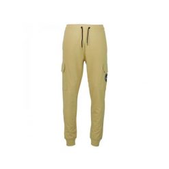 Spodnie dresowe bawełniane Peak Mountain French Terry. Brązowe spodnie dresowe męskie Peak Mountain, bez wzorów, z bawełny. W wyprzedaży za 178.00 zł.