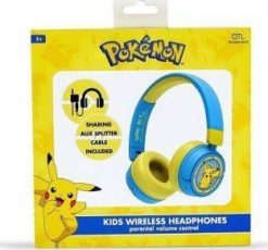Słuchawki OTL OTL KIDS Bezprzewodowe Słuchawki V2 - POKEMON PIKACHU. Słuchawki bluetooth OTL. Za 228.45 zł.