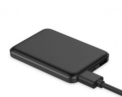 Powerbank Platinet PLATINET POWER BANK 5000mAh POLYMER PORTABLE BLACK + microUSB cable [44815]. Czarne powerbanki Platinet. Za 54.42 zł.